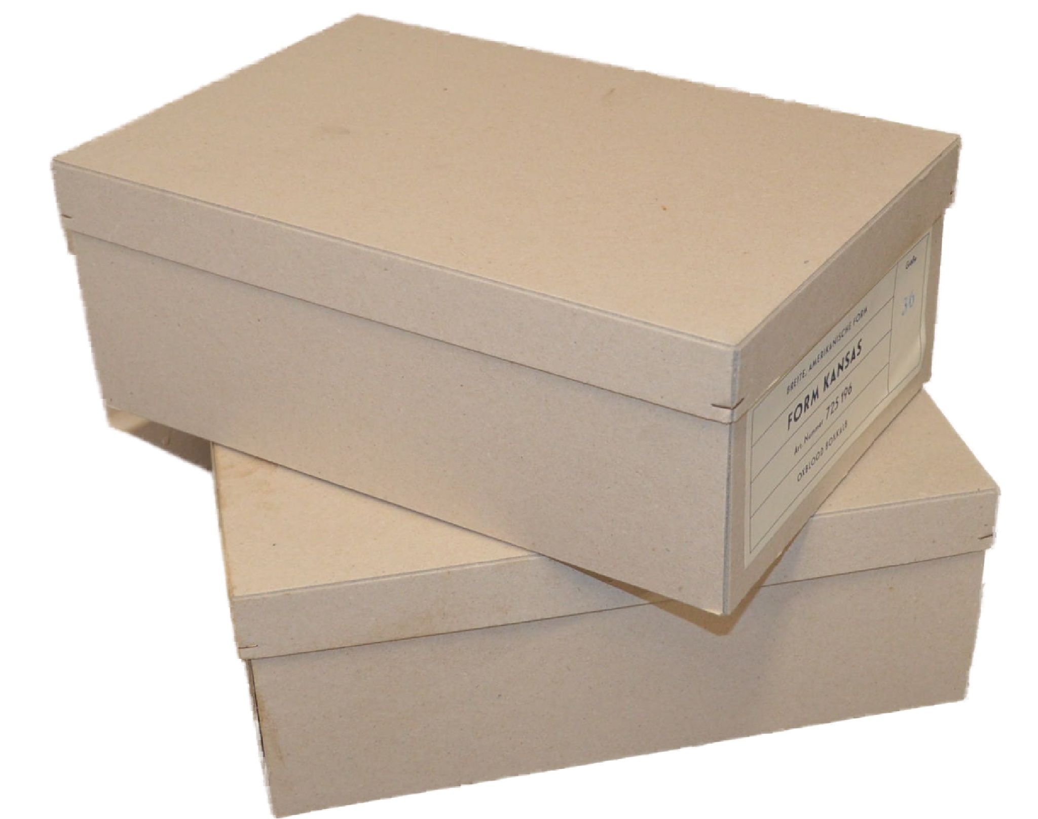 Kartonboxen Schuhkarton