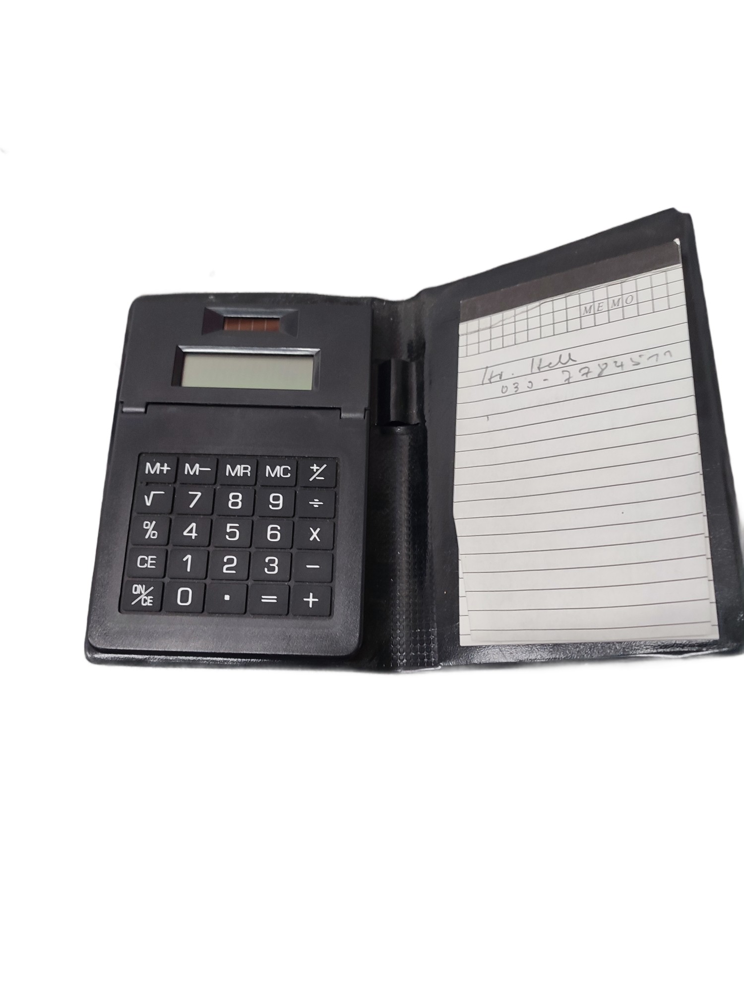Taschenrechner Notizbuch