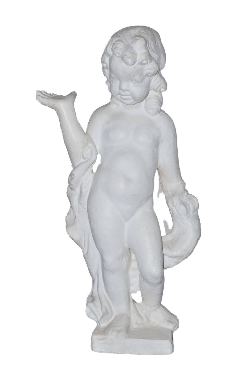 Statue Putte weiblich