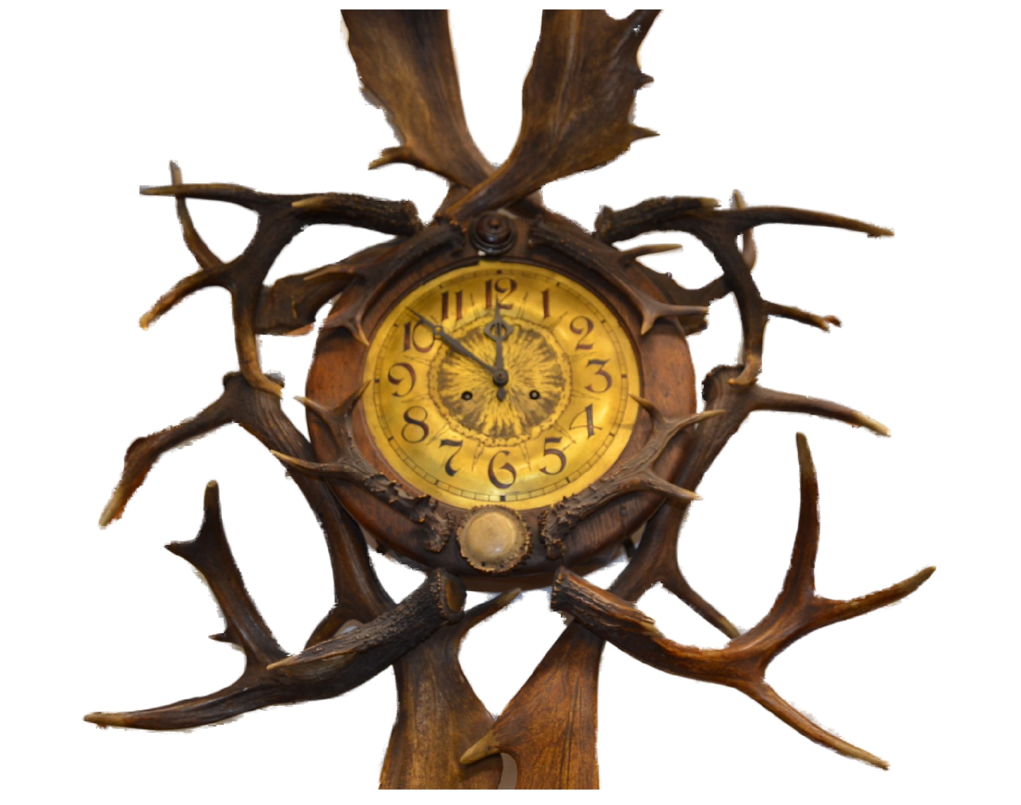 Schwarzwald Geweihuhr