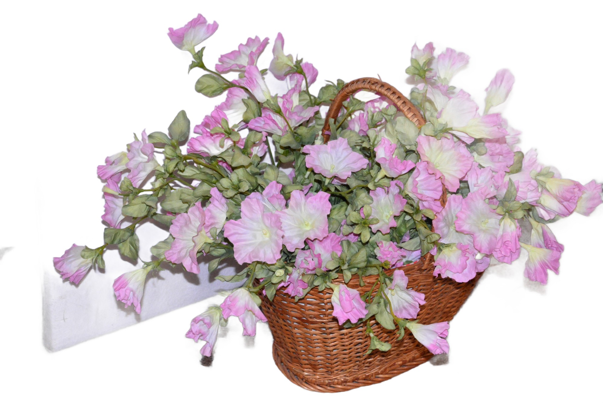 Blumenkorb Kunstblumen
