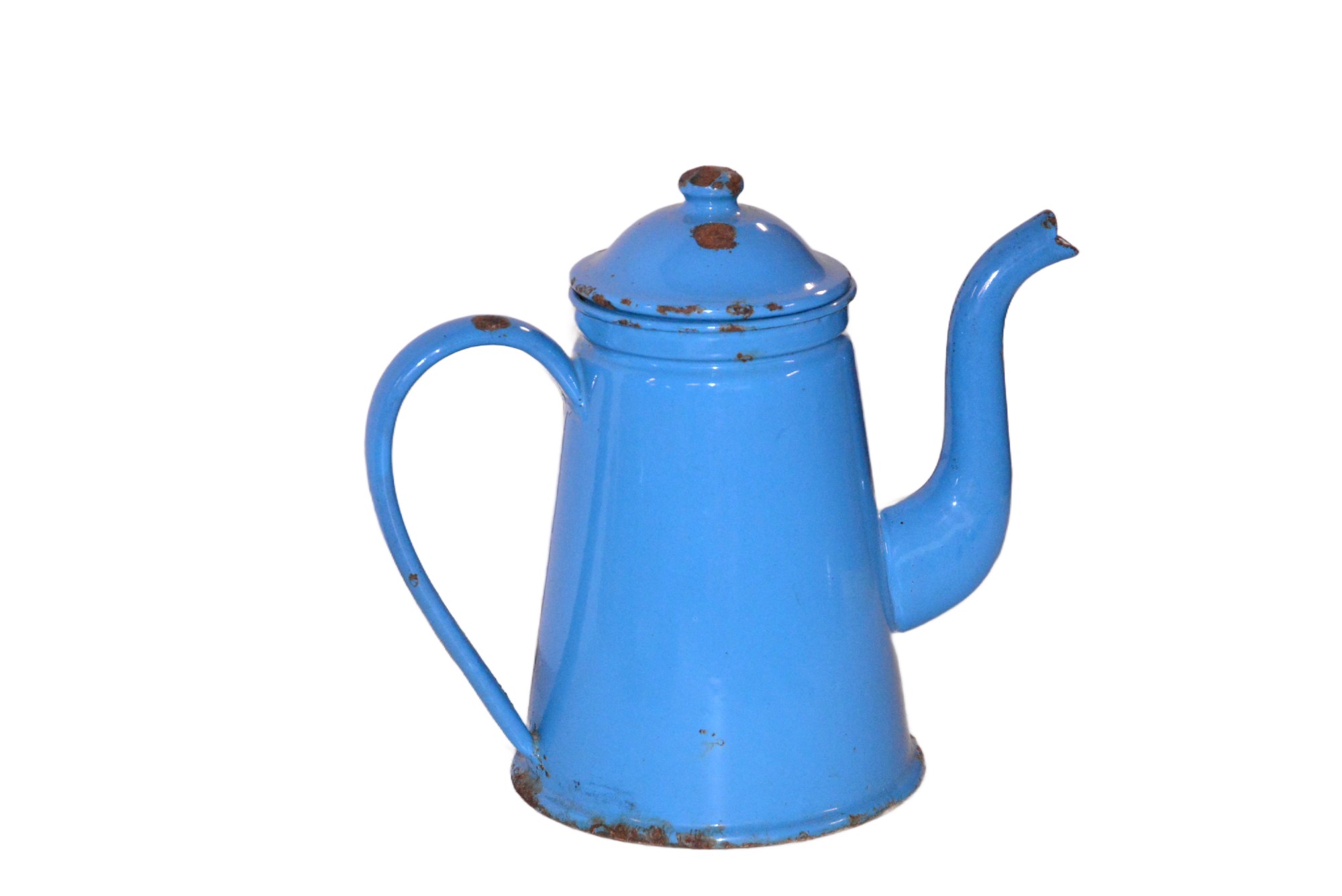 Emaille Kaffeekanne