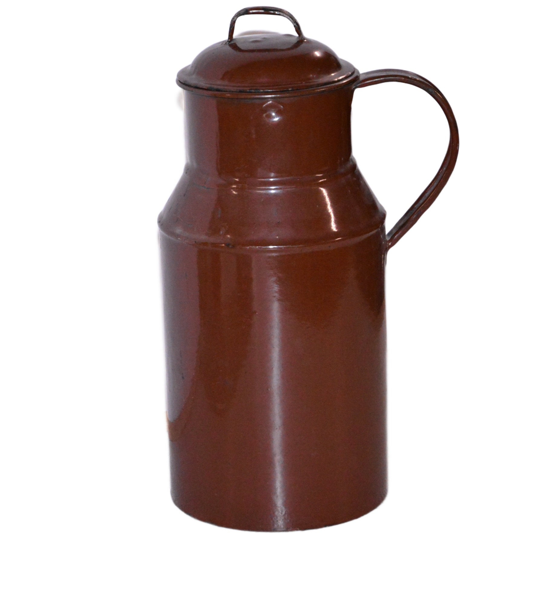 Emaille Milchkanne