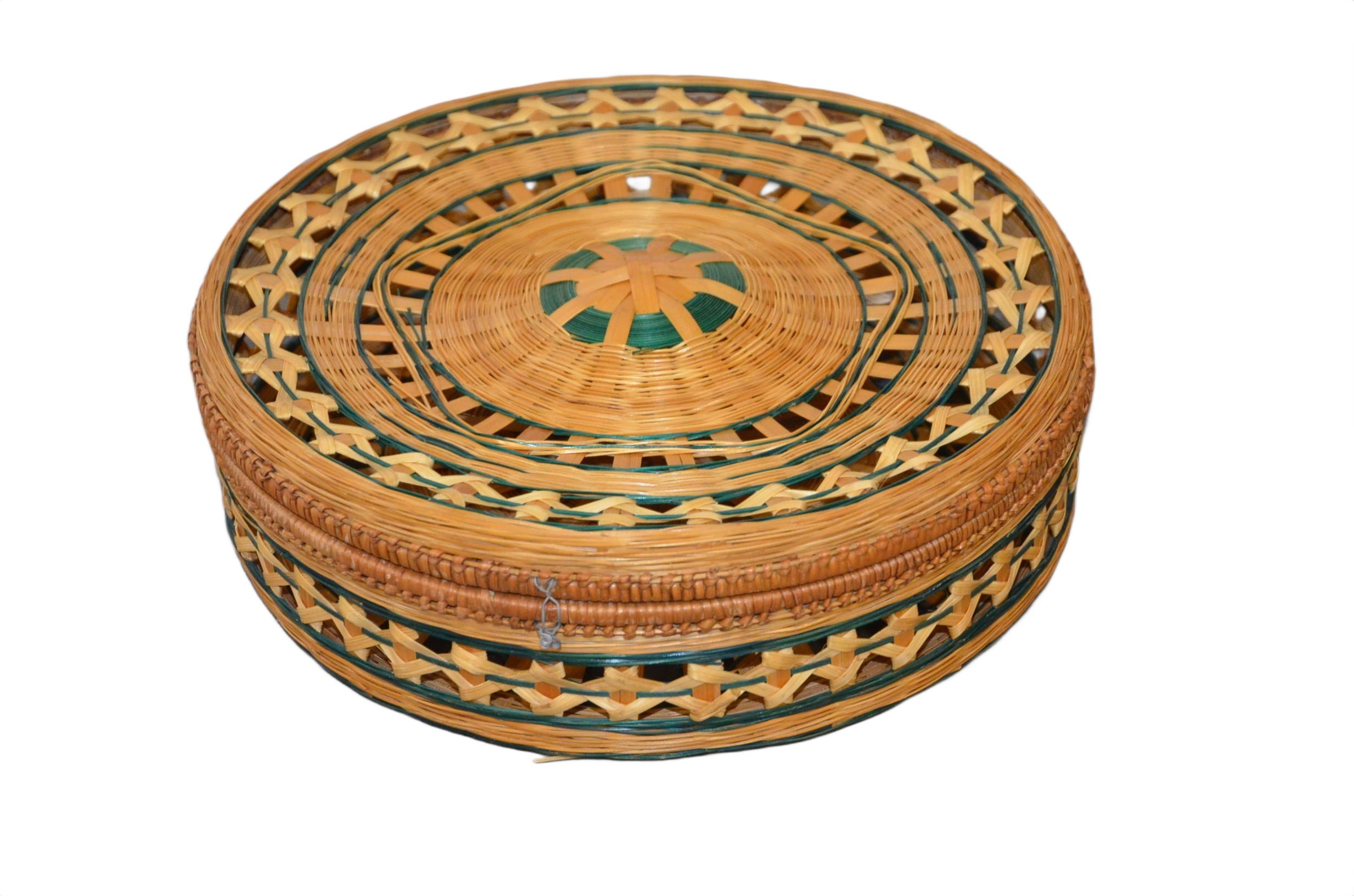 Rattan Stroh Schachtel