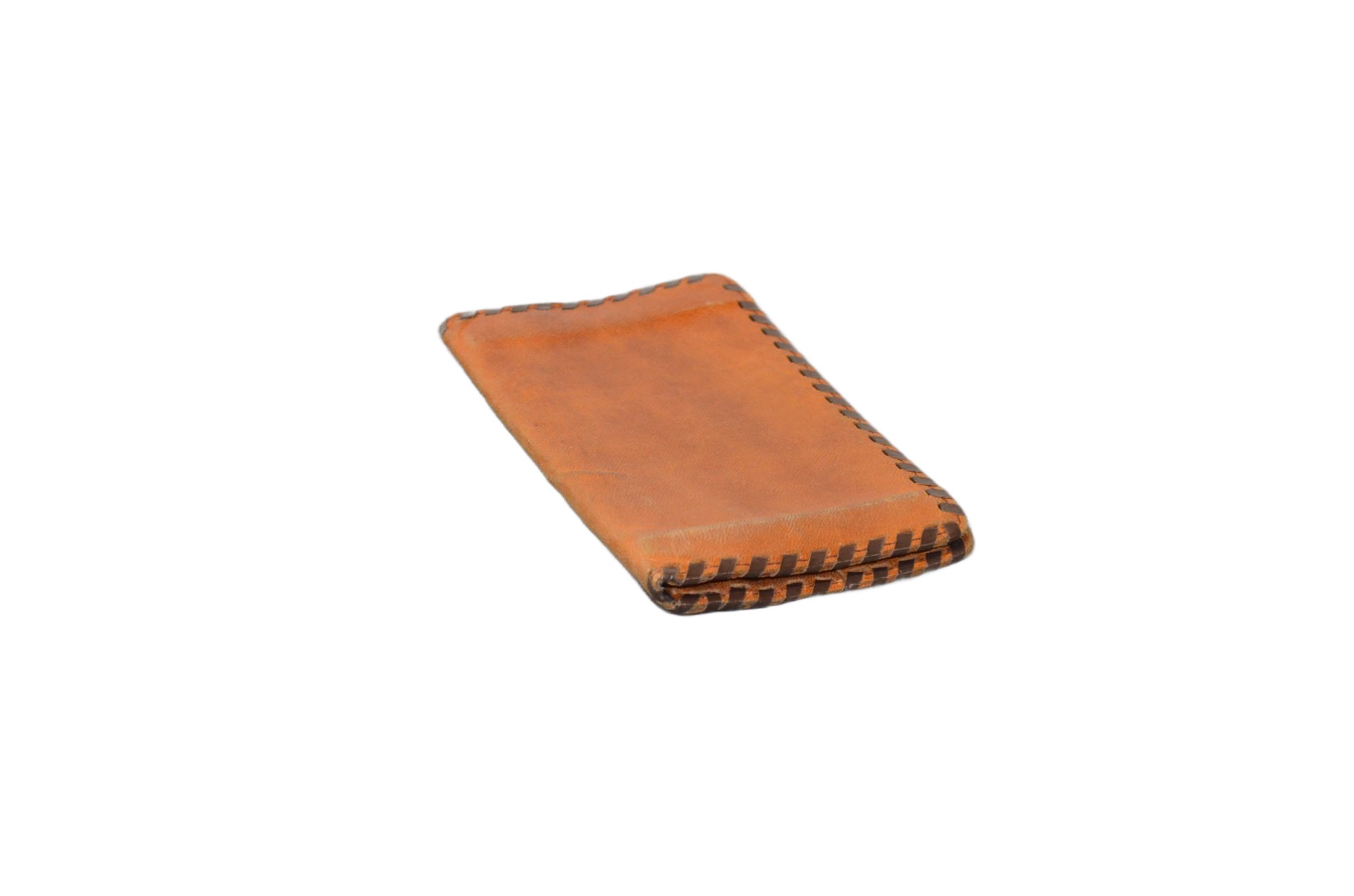 Braune Lederbrieftasche