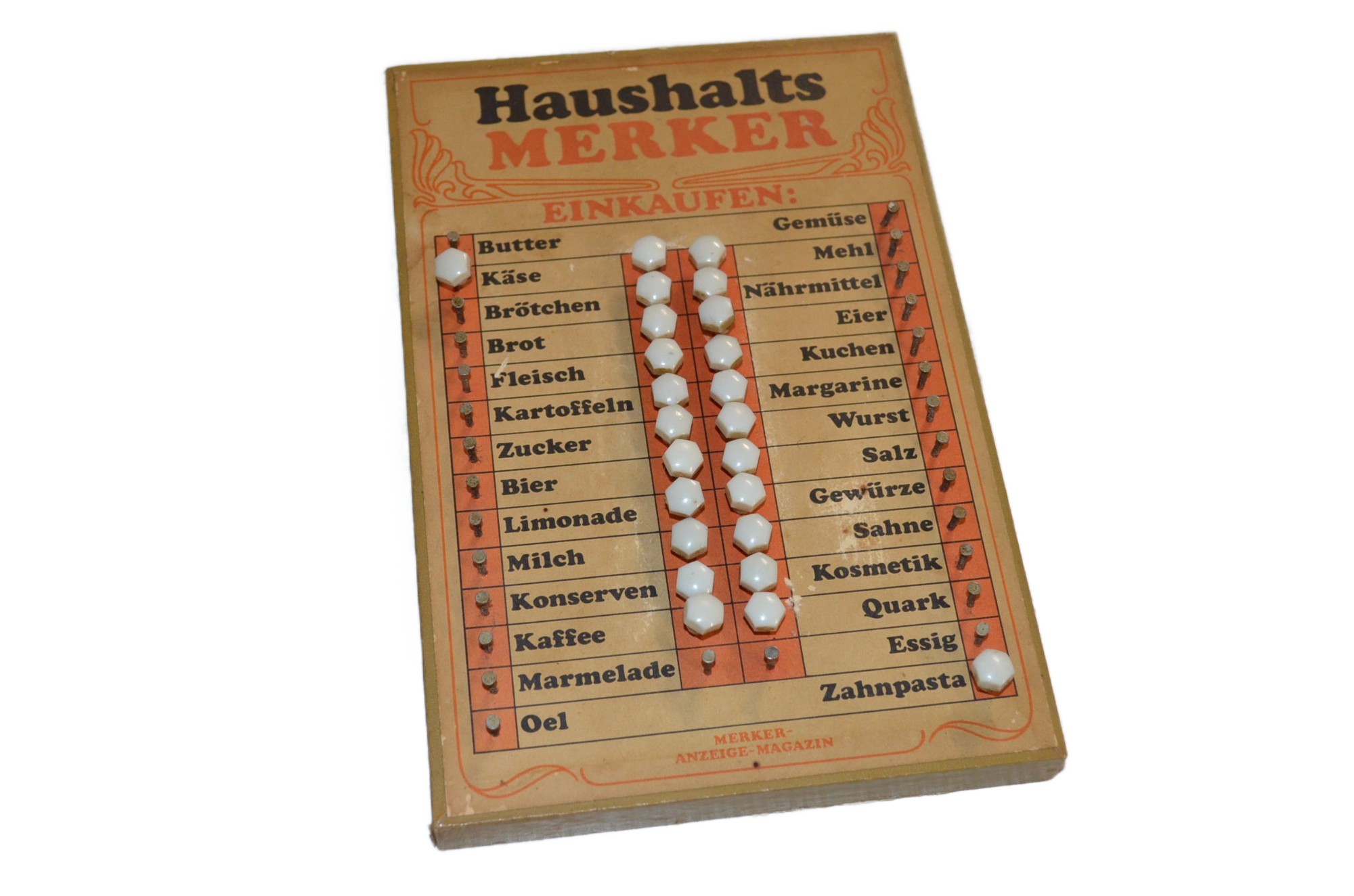 Haushaltsmerker