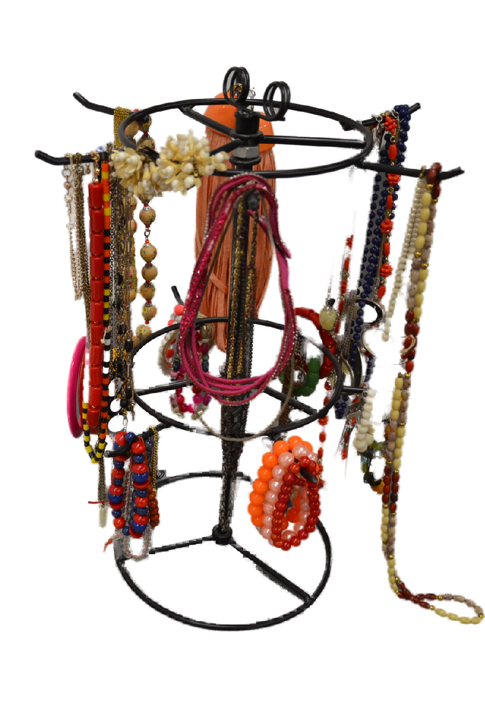 Schmuckständer mit Schmuck