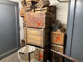 Holzkisten gross