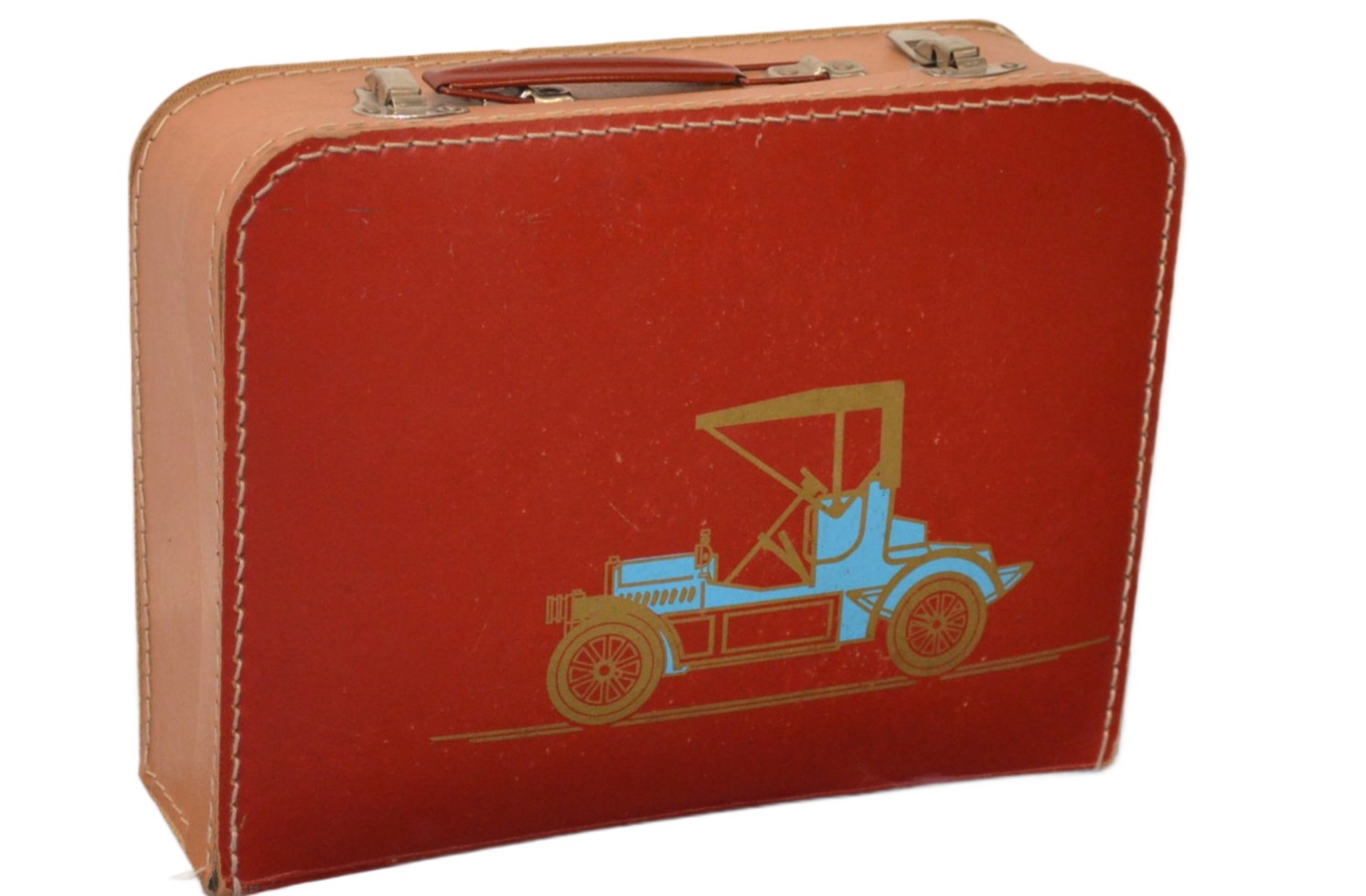 Roter Kinderkoffer 
