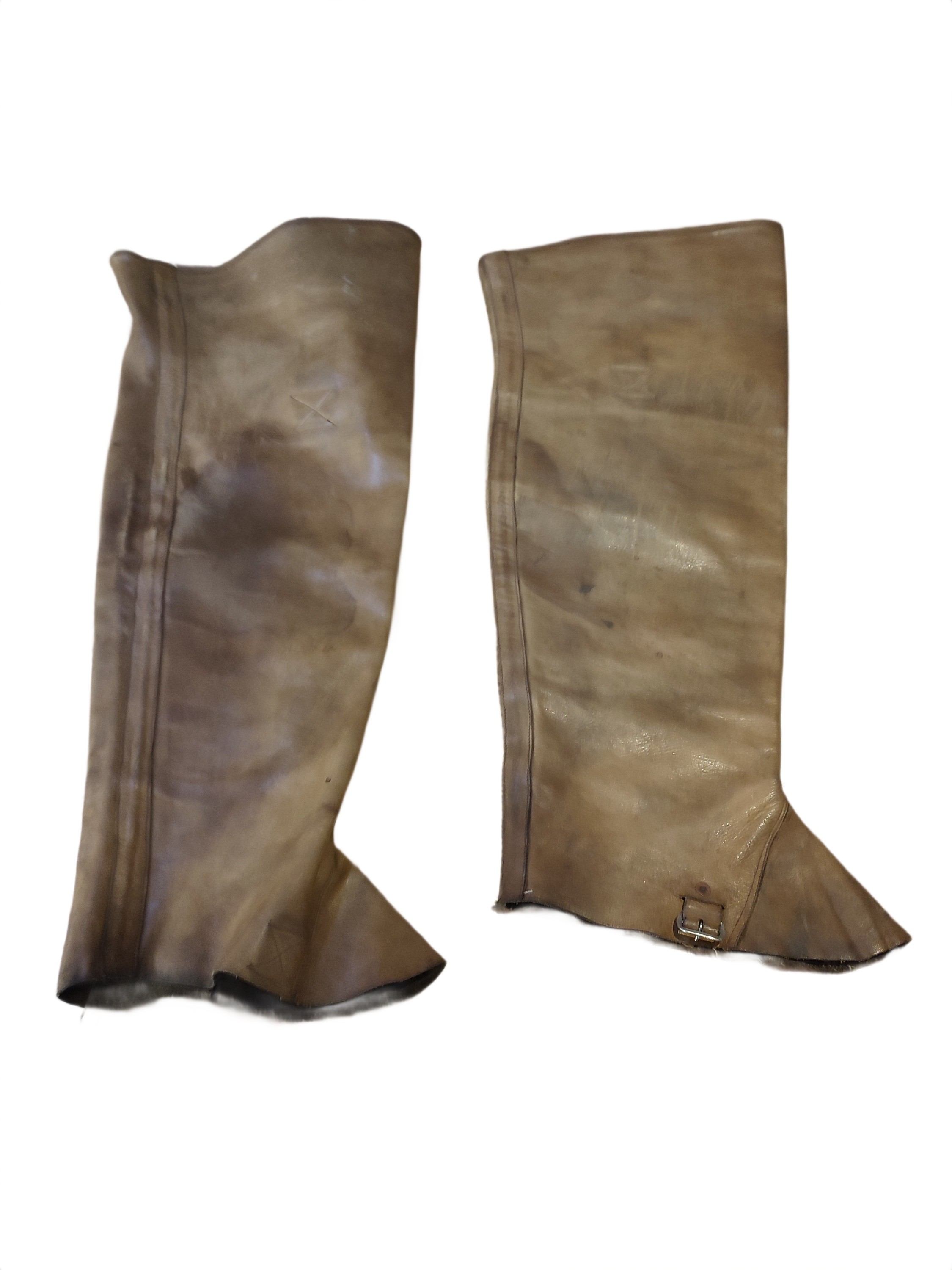 Lederstiefel Manschetten