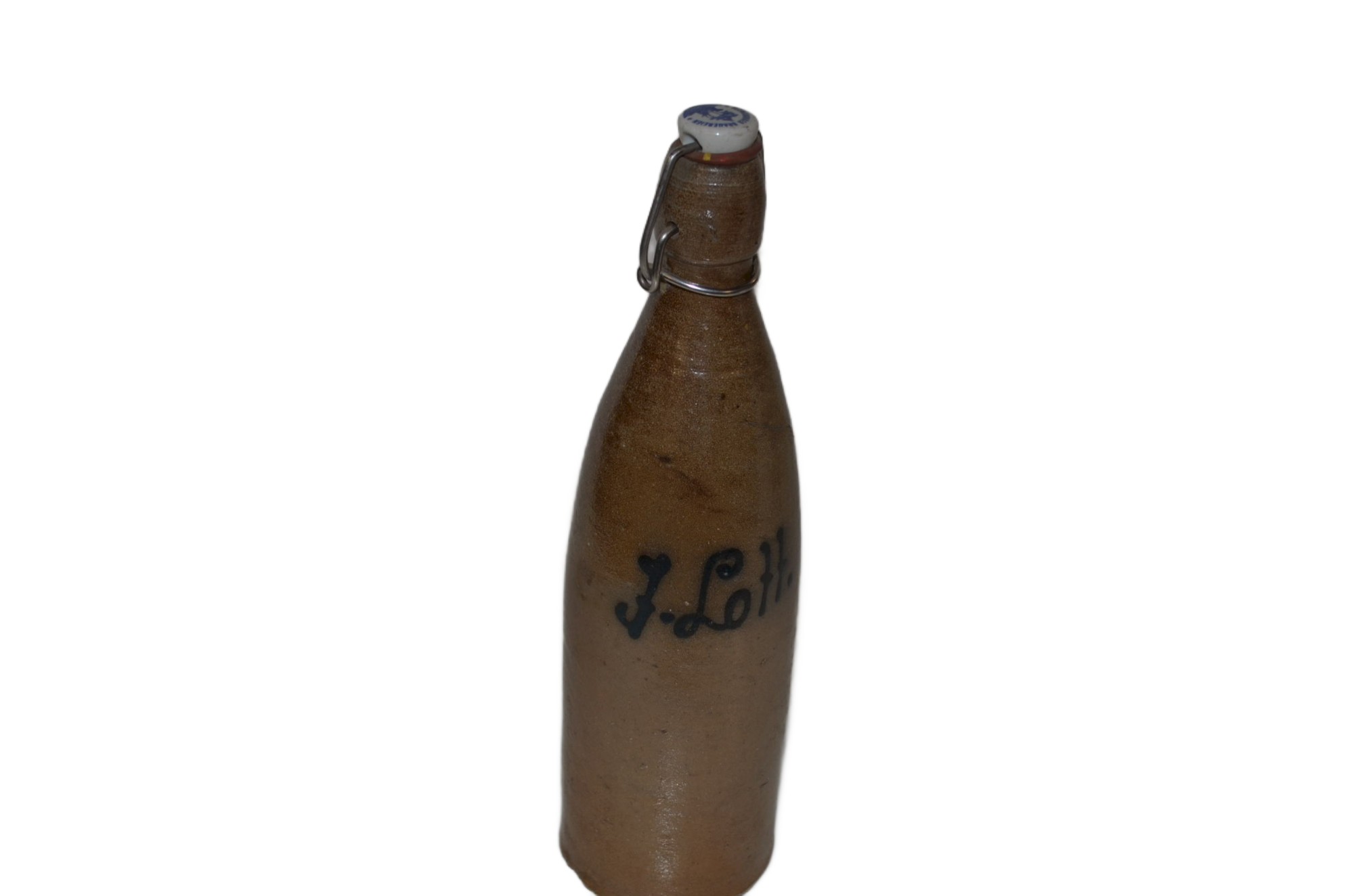 Steingut Bierflasche