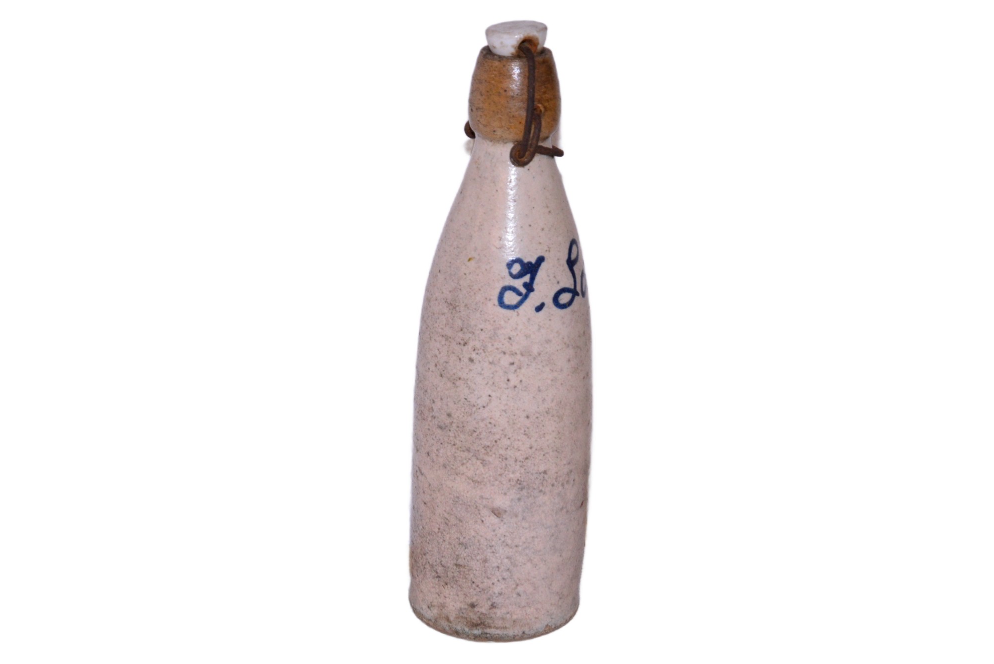 Steingut Bierflasche