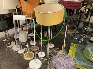 Stehlampe 60er