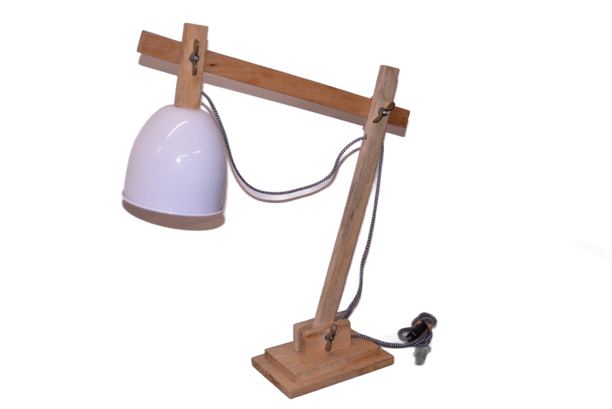 Tischlampe Holz
