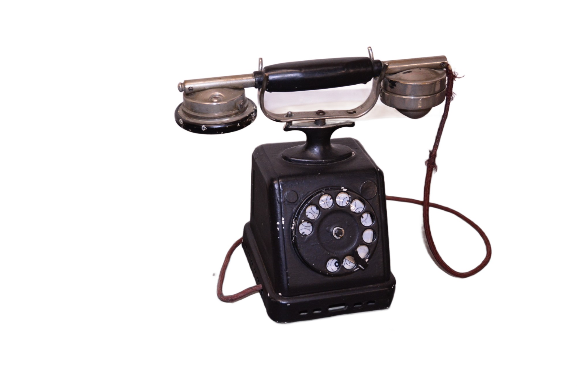 Schwarzes Telefon Requisit