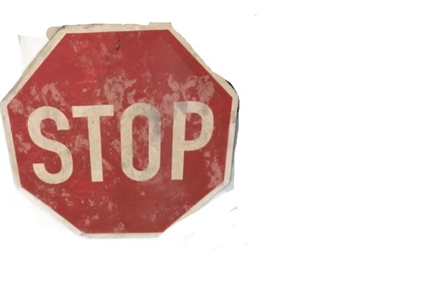 Stoppschild Dummy