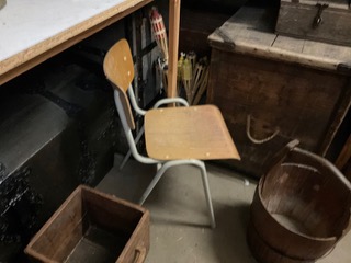 Schulstuhl 1950er