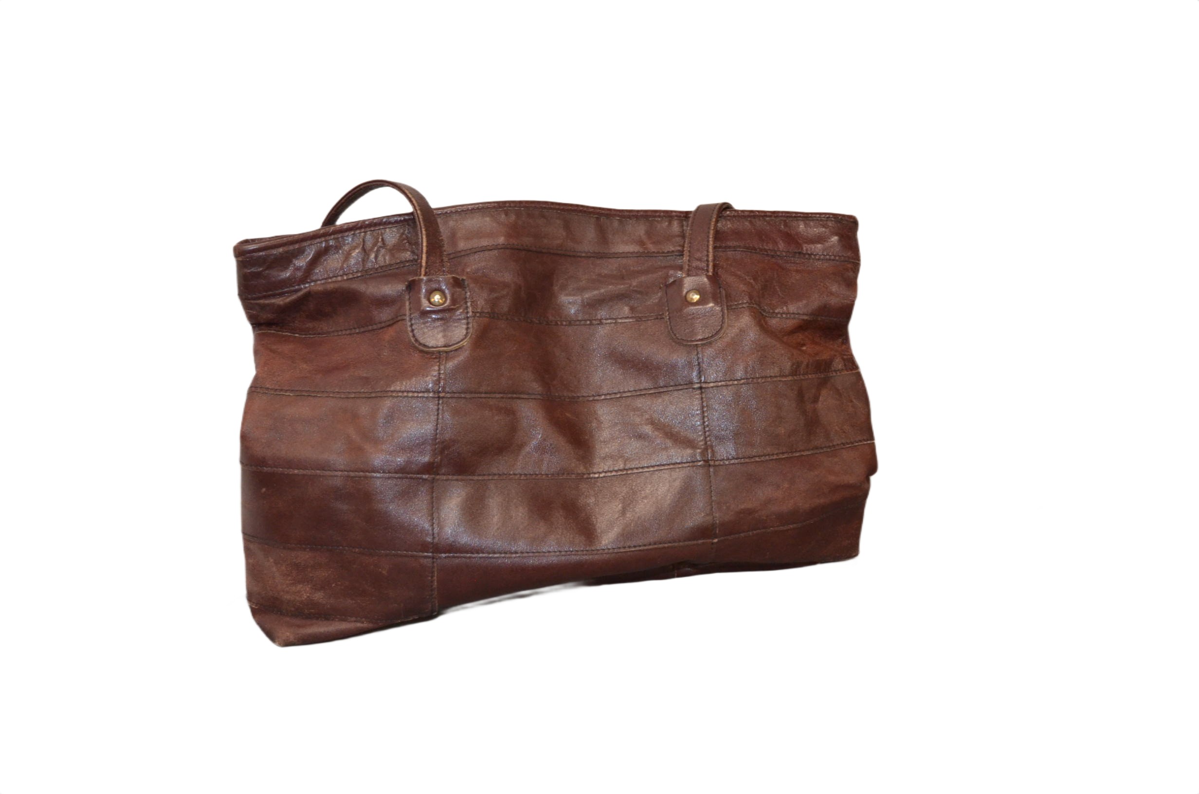 Braune Ledertasche