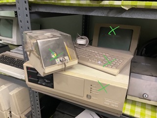 Robotron CM 1910 mit Monitor / Disketten