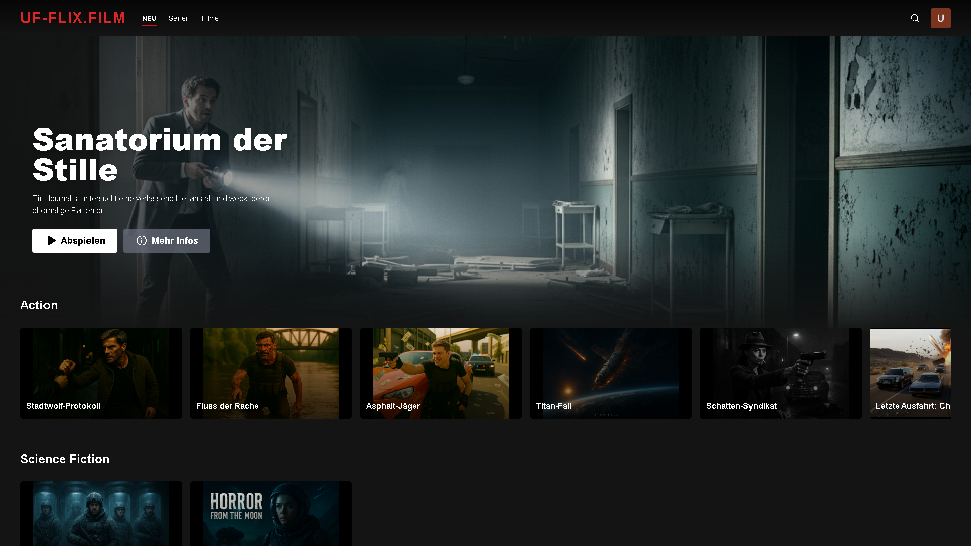 FLIX Video Streaming Portal