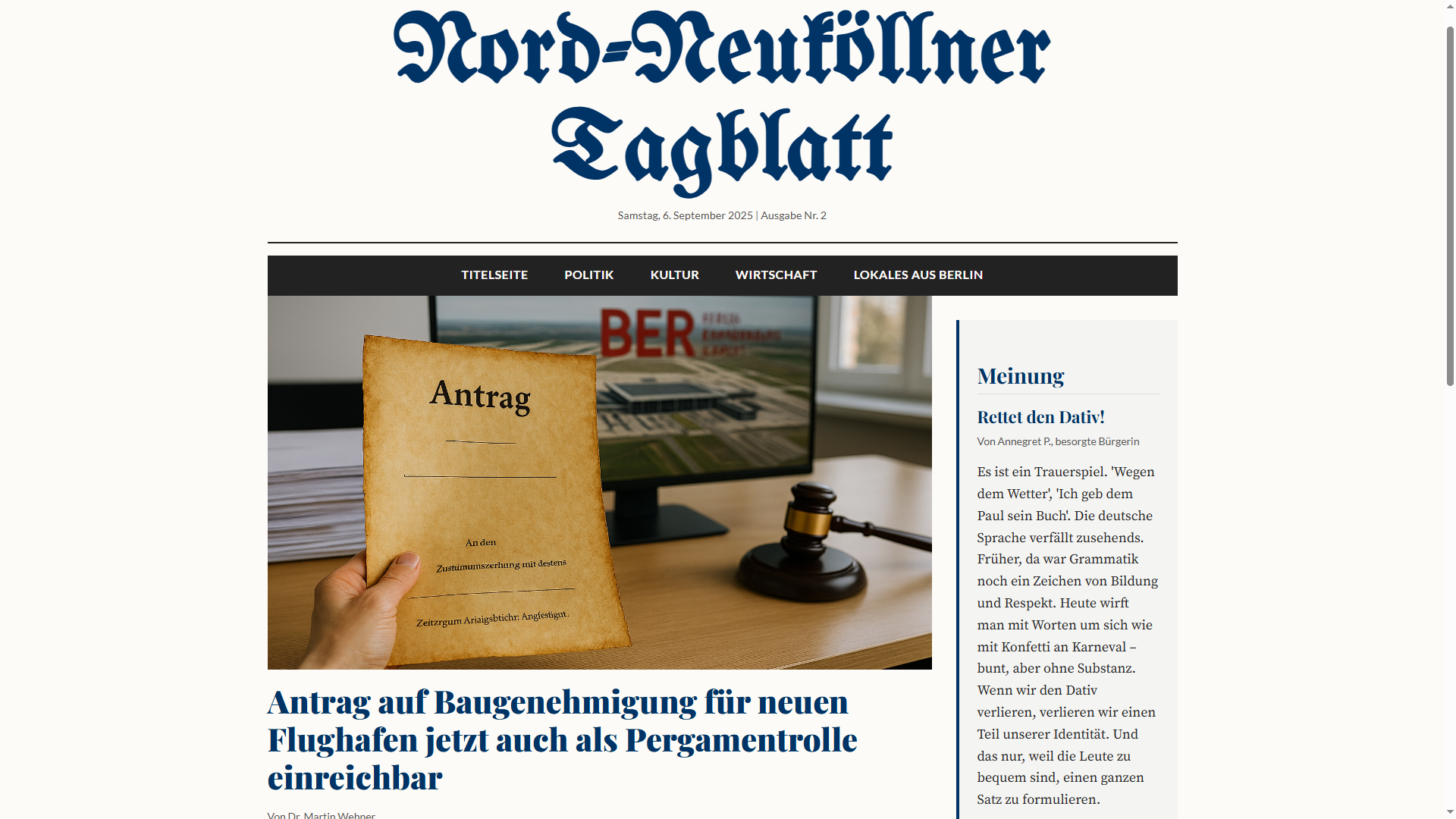 Online Zeitung