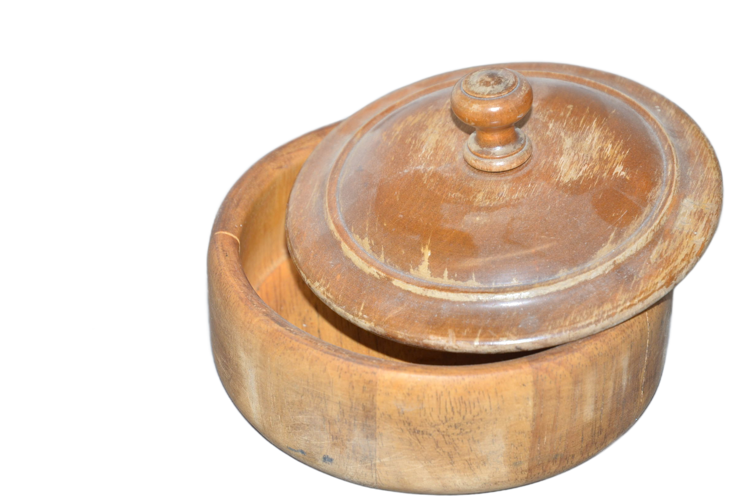 Holzkiste mit Deckel
