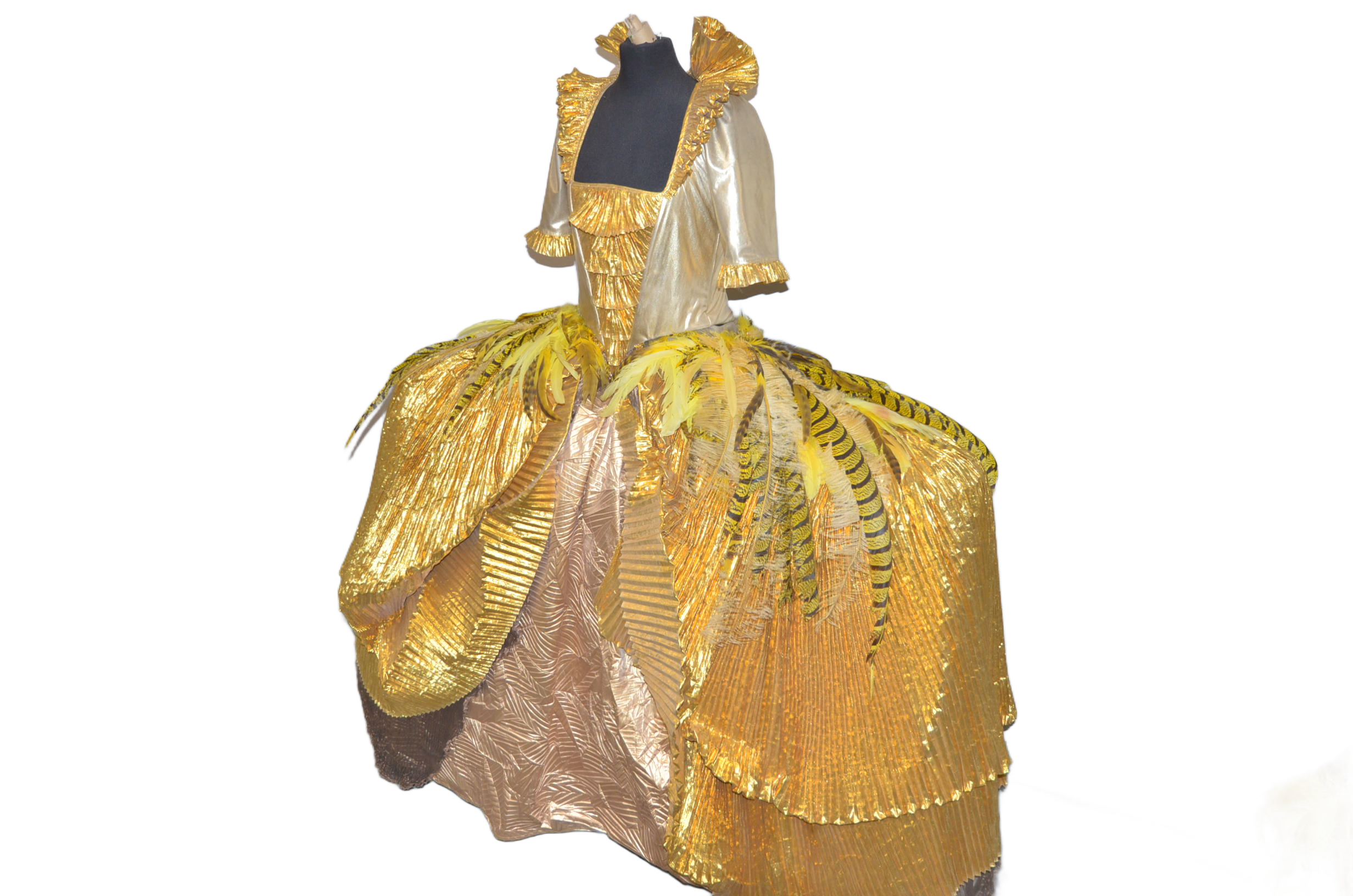 Goldenes Kostüm